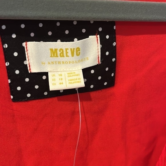 Anthropologie Maeve Juliet Corseted Dress NWT Size 12 - Picture 5 of 10